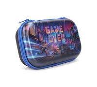 ZIPIT 3D Pencil Case for Boys, Lenticular Pencil Box for School, Large Capacity Stationery Organizer Box