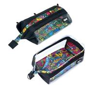 ZIPIT Clear Lenny Pencil Case | Large Capacity Pencil Pouch | Pencil Bag for School, College and Office
