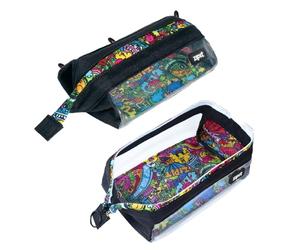 ZIPIT Clear Lenny Pencil Case | Large Capacity Pencil Pouch | Pencil Bag for School, College and Office