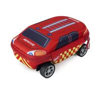 ZIPIT Fire Truck Pencil Case for Boys | Large Capacity Pencil Box for School