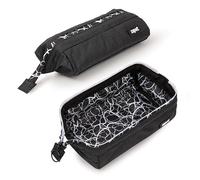 ZIPIT Lenny Pencil Case | Large Capacity Pencil Pouch | Pencil Bag for School, College and Office (Black)
