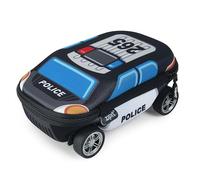 ZIPIT Police Car Pencil Case for Boys | Large Capacity Pencil Box for School