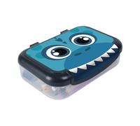 ZIPIT Recycled Plastic Pencil Box for Boys, Large Capacity Pencil Case for School, Durable Stationery Organizer Box, Dino