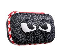 ZIPIT Wildlings Pencil Box for Kids | Pencil Case for School | Organizer Pencil Bag | Large Capacity Pencil Pouch (Black)