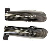 Zipline Ski Racing Forearm Guard Protector - US Ski Team Official Supplier (Black Carbon)
