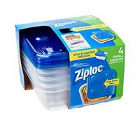 Ziploc Container Sm Square 4Ct,