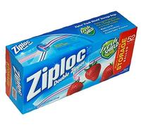 Ziploc Double Zipper Gallon Storage Bags - 52 count