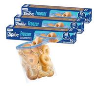 Ziploc Freezer Bags, Two Gallon, 3 Pack, 10 ct