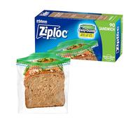 Ziploc Sandwich Bags with New Grip 'n Seal Technology, 90 Count