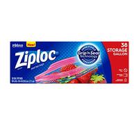 Ziploc Storage Bag, Gallon Value Pack, 40-Count(Pack of 3)