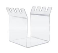 Ziplock Bag Holder Durable Acrylic Transparent Storage Organizer Stand for Kitchen Refrigerator Freezer Food Prep Bags Space Saving Solution