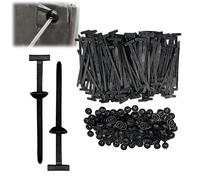 Ziplock Pro Cable Ties, 50/100/150/200/300 PCS Fender/Trunk/Engine Under Guard Lining/Replacement Special Screws, Cable Tie Buckle, Small Zip Ties, Nylon Universal Cable Tie Buckle (50pcs)