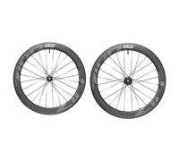 Zipp 404 Firecrest Cl Disc Tubeless Road Wheel Set Silver 12 x 100 / 12 x 142 mm / Sram XDR