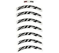 Zipp 404 Matte Black/No Border Logo 700 C 1 X Wheel Decal Set - Black