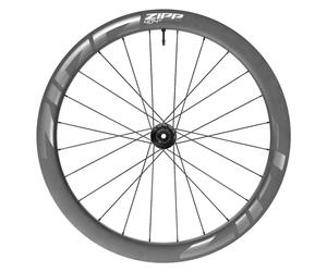 Zipp 404 S Carbon Tubeless Disc Front Clincher Wheel - 700c - Black / Dark Grey / 12 x 100 / Centerlock / Front / Tubeless / 700c