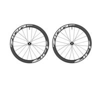 Zipp 404 S Tubeless Disc Center Lock Wheelset 12x100 / 12x142 Black White, Groups Shimano