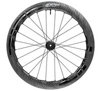 Zipp 454 NSW Carbon Tubeless Disc Front Wheel - 700c - Black / 12 x 100 / Centerlock / Front / Tubeless / 700c