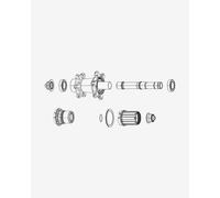 SRAM Wheel Axle Rear Zipp Zr1 Discbrake Axle Including Bearing Ds And Wave Spring