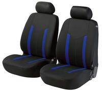 ZIPP-IT Basic Hastings blue car seat covers for front seats with zipper system