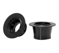 Zipp SPARE - WHEEL AXLE END CAP SET FRONT 76 CENTER LOCKING DISC BRAKE THRU AXLE 15X100: BLACK 15X100MM