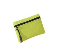 Zippa-Bag Canvas Mini Coin Purse Zipper Kid Storage Pouch Money Pocket Solid Color Coin Key Bag Women Men Cute Wallet Mini Purse Suitable for Cosmetic and Stationery Storage(Black)
