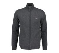Zipped cardigan Gant Superfine Gris 2XL
