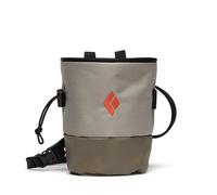 Zipped chalk bag Black Diamond Mojo Gris S/M