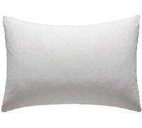 Zipped Extra Large Polycotton Pillow Cases 22" x 31" - 1 Pair (White)