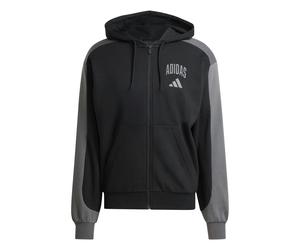 Zipped fleece adidas Noir XL