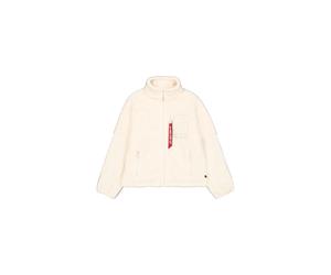 Zipped fleece Alpha Industries Blanc L