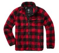 Zipped fleece Brandit Teddy Rouge XL