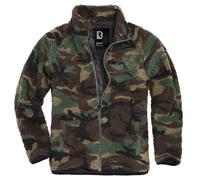 Zipped fleece Brandit Teddy Vert 5XL
