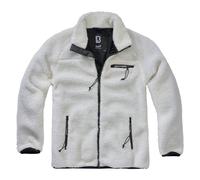 Zipped fleece Brandit Teddy White S