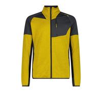 CMP Pile Grid Tech Fleece Yellow Black - 56