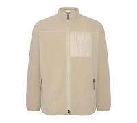 Zipped fleece KnowledgeCotton Apparel Beige XL