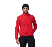 Zipped fleece ski jacket Rossignol Strawpile Rouge L