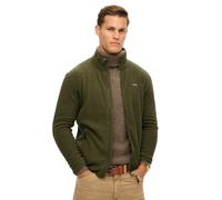 Superdry M2014195a Fleece Jacket Green S Men