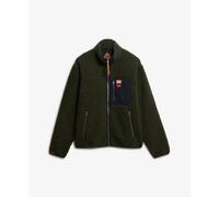 Zipped fleece Superdry Vintage Vert XL