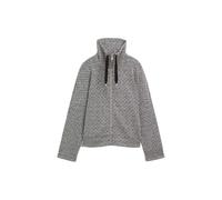 Zipped High Collar Sweatshirt Women Tom Tailor Marron S