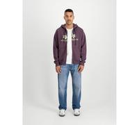 Zipped hoodie Alpha Industries Basic Violet S