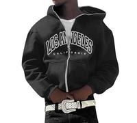 Zipped Hoodies for Men Uk Men's & Sweatshirts, Oversized Classic Winter Plain Warm Long Sleeve Casual Sweatshirts Ideal Weekend Wear Sport Jogging Work