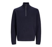 Zipped-neck sweater Jack & Jones Milano Bleu XL