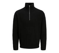 Jack & Jones Soho Ollie Half Zip Sweater Black L Men