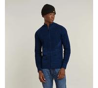 Zipped sweater G-Star 3D biker Bleu S