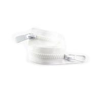 Zipper 70-100cm Zippers Double Slider Single Puller Open-end Auto Lock Zip for Jacket Outdoor Backpack Accessories(C,100cm)