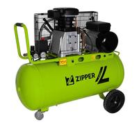 Zipper 90ltr Air Compressor COM90-10 Belt Driven 10 Bar 354 l/min 2200w 240v