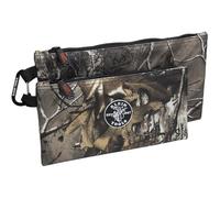 Zipper Bags, Camo Bags are 12.5 and 10-Inch, 1680d Ballistic Weave Camouflage 2-Piece Klein Tools 55560