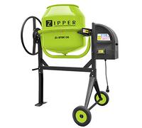 Zipper BTM130 130ktr Concrete Cement Mixer - Cast Iron 550W 240V
