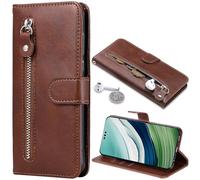 Zipper Case Wallet for Oppo A5i, Zipper Pocket with Card Holder for Women Men Flip Stand Cases, Magnetic Cover for Oppo A5i-01