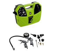 Zipper Compact Air Compressor with 11pc Tool Set - 8bar 1100w 230v COM2-8
